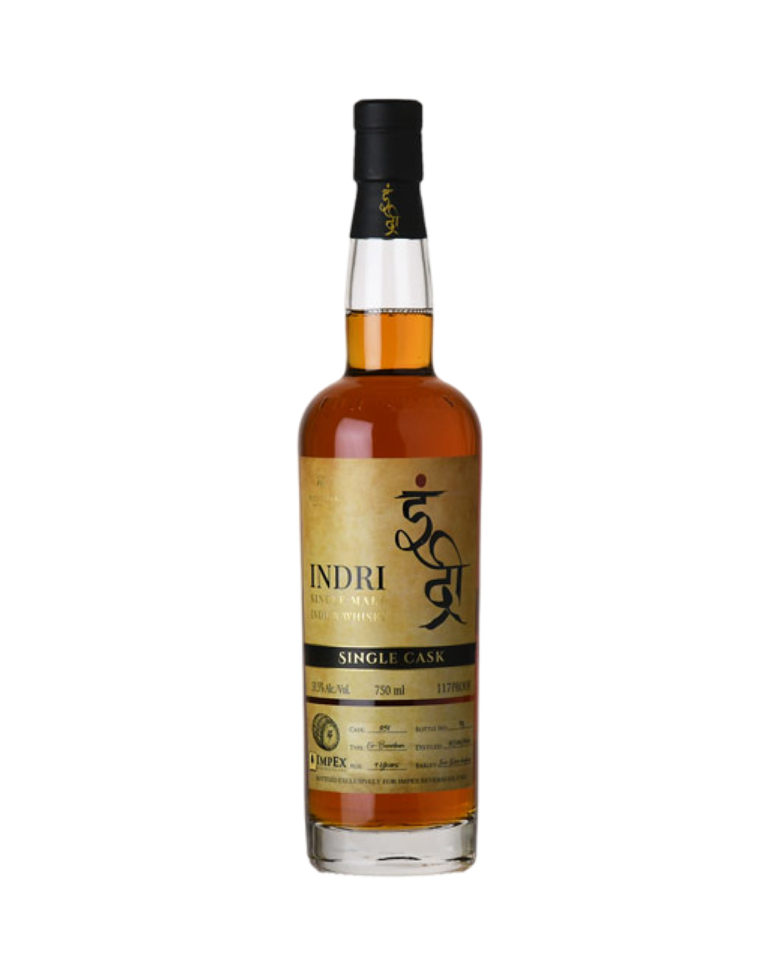 Indri 9 Year Old Ex-Bourbon Single Barrel No. #1151 Cask