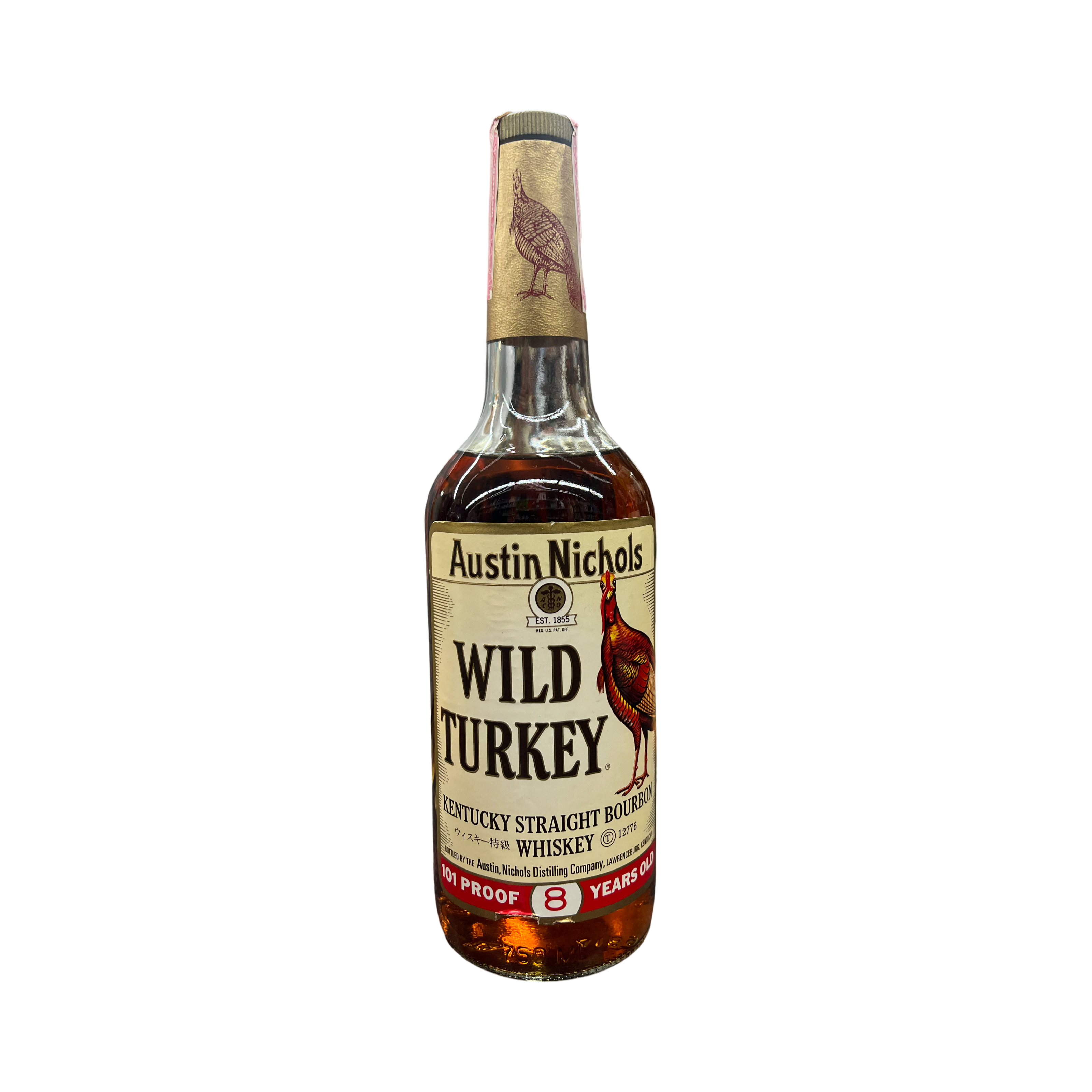 1984 Wild Turkey 8 Year Old 101 Proof Kentucky Straight Bourbon 1984 Wild Turkey 8 Year Old 101 Proof Kentucky Straight Bourbon