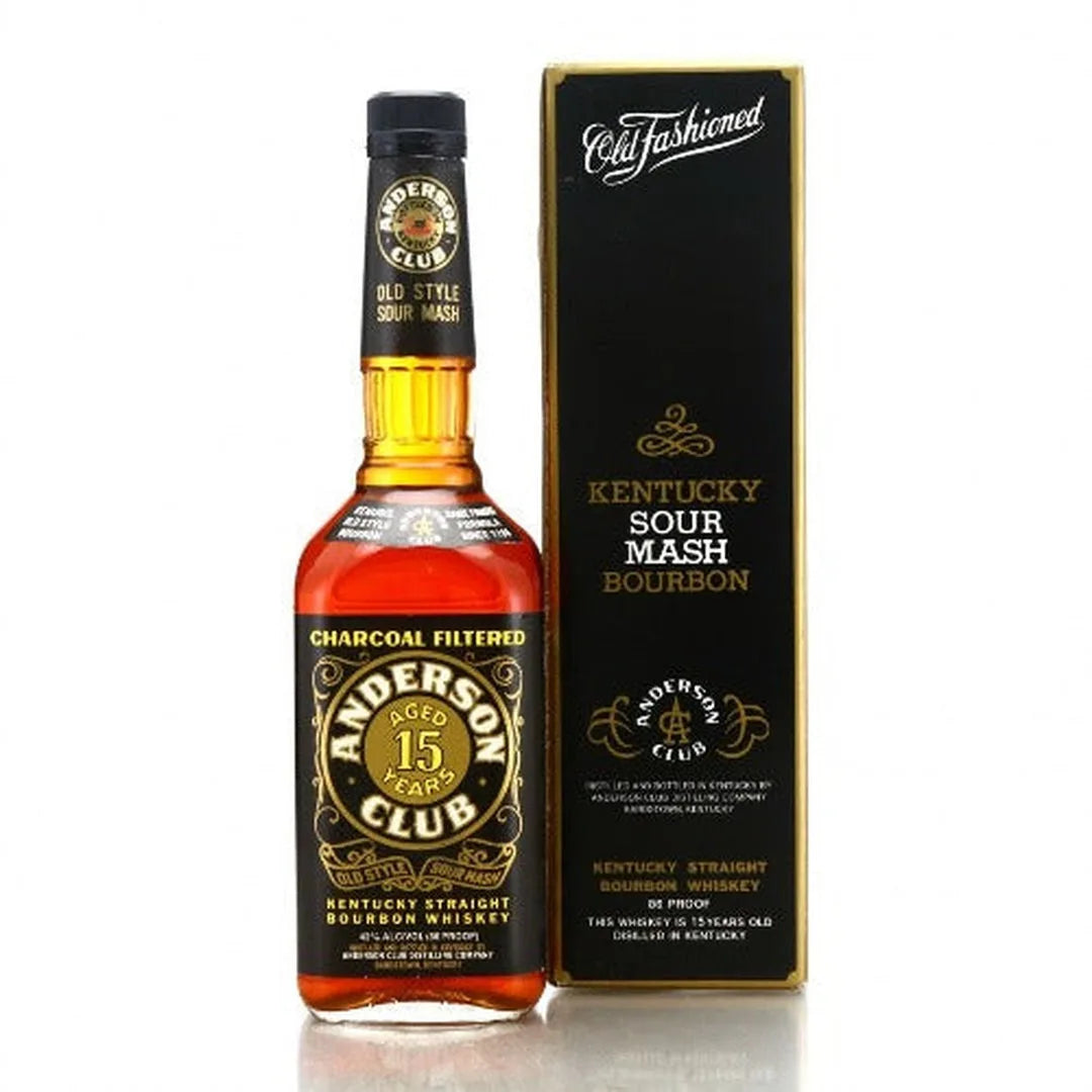1996 Anderson Club 15 Year Old Kentucky Straight Bourbon Whiskey 1996 Anderson Club 15 Year Old Kentucky Straight Bourbon Whiskey