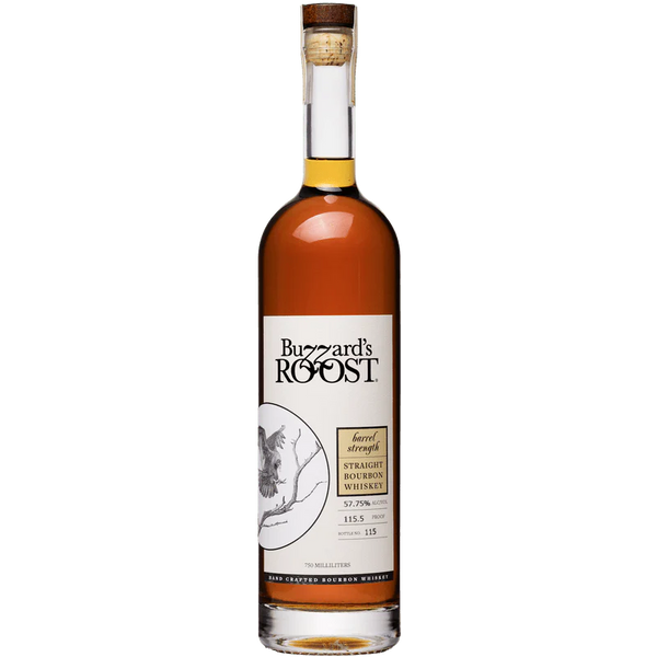Buzzard's Roost Barrel Strength Straight Bourbon Whiskey 750ml