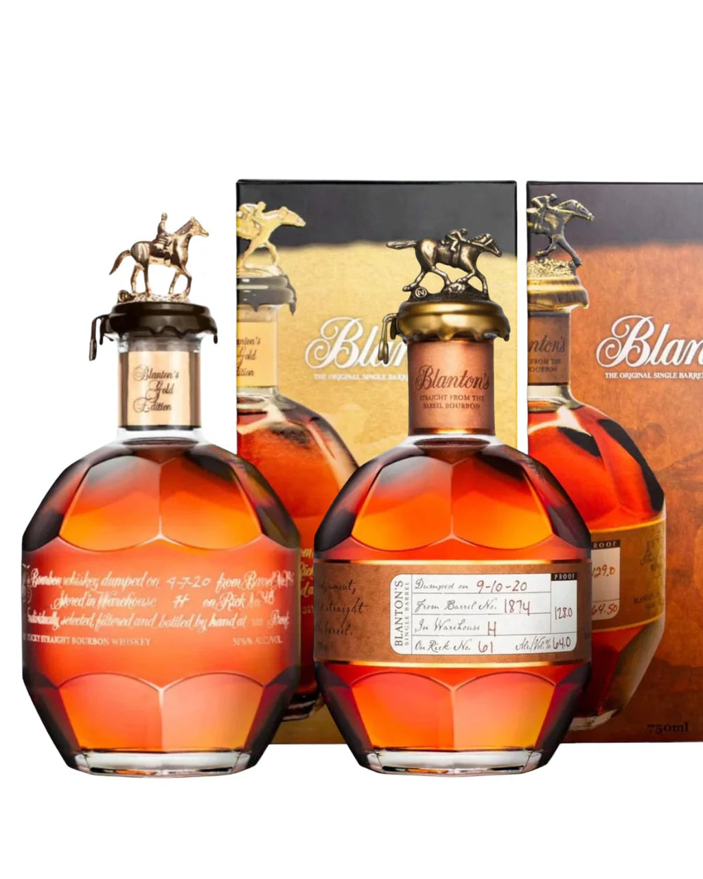 Blanton's Gold Edition & Straight From The Barrel Bundle 2-Pack Blanton's Gold Edition & Straight From The Barrel Bundle 2-Pack