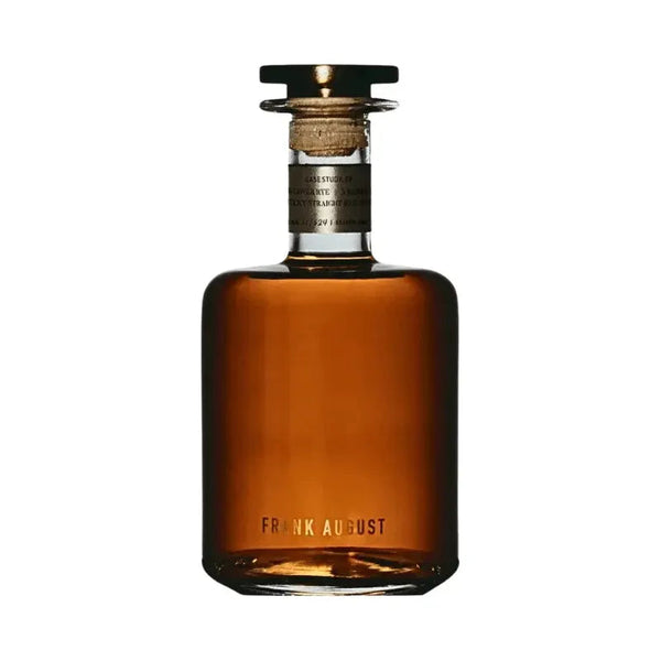 Frank August Case Study 04 4X Oaked Proofed in Barrel Double Oaked Bourbon & Rye Whiskey