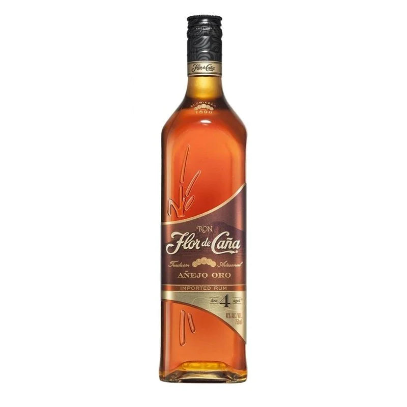 Flor de Cana Anejo Oro 4 Year Old Gold Rum 750ml