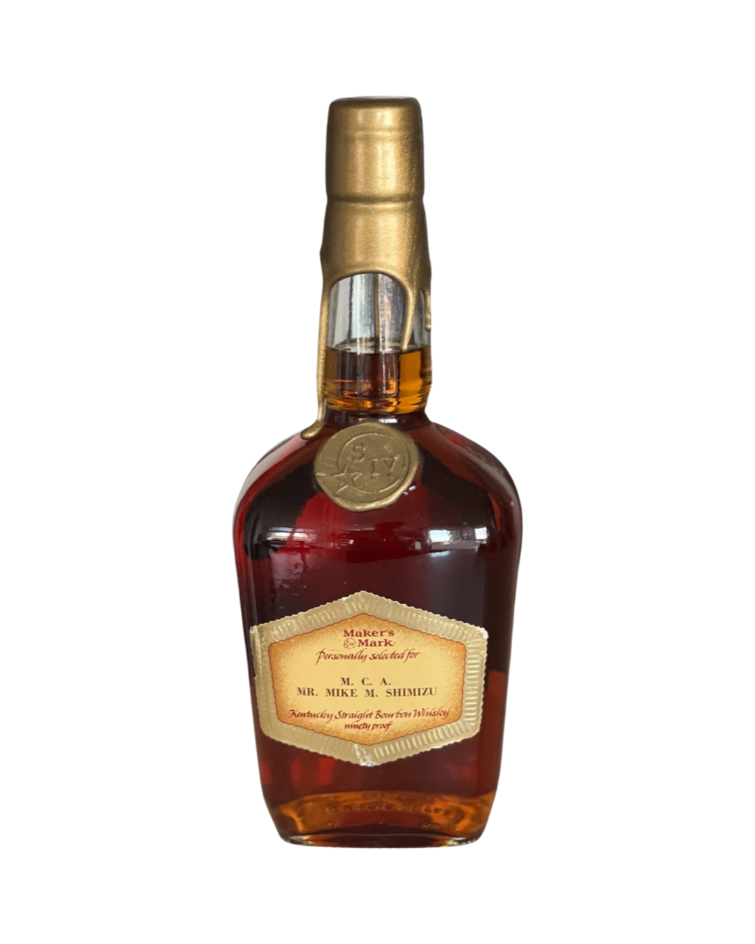 1994 Maker's Mark Gold Label Limited Edition Kentucky Straight 1994 Maker's Mark Gold Label Limited Edition Kentucky Straight