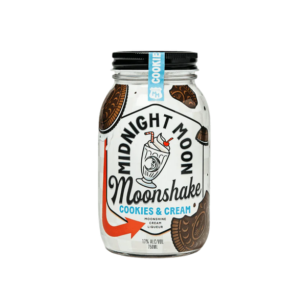 Junior Johnson Midnight Moon Moonshake Cookies And Cream Liqueur 750ml