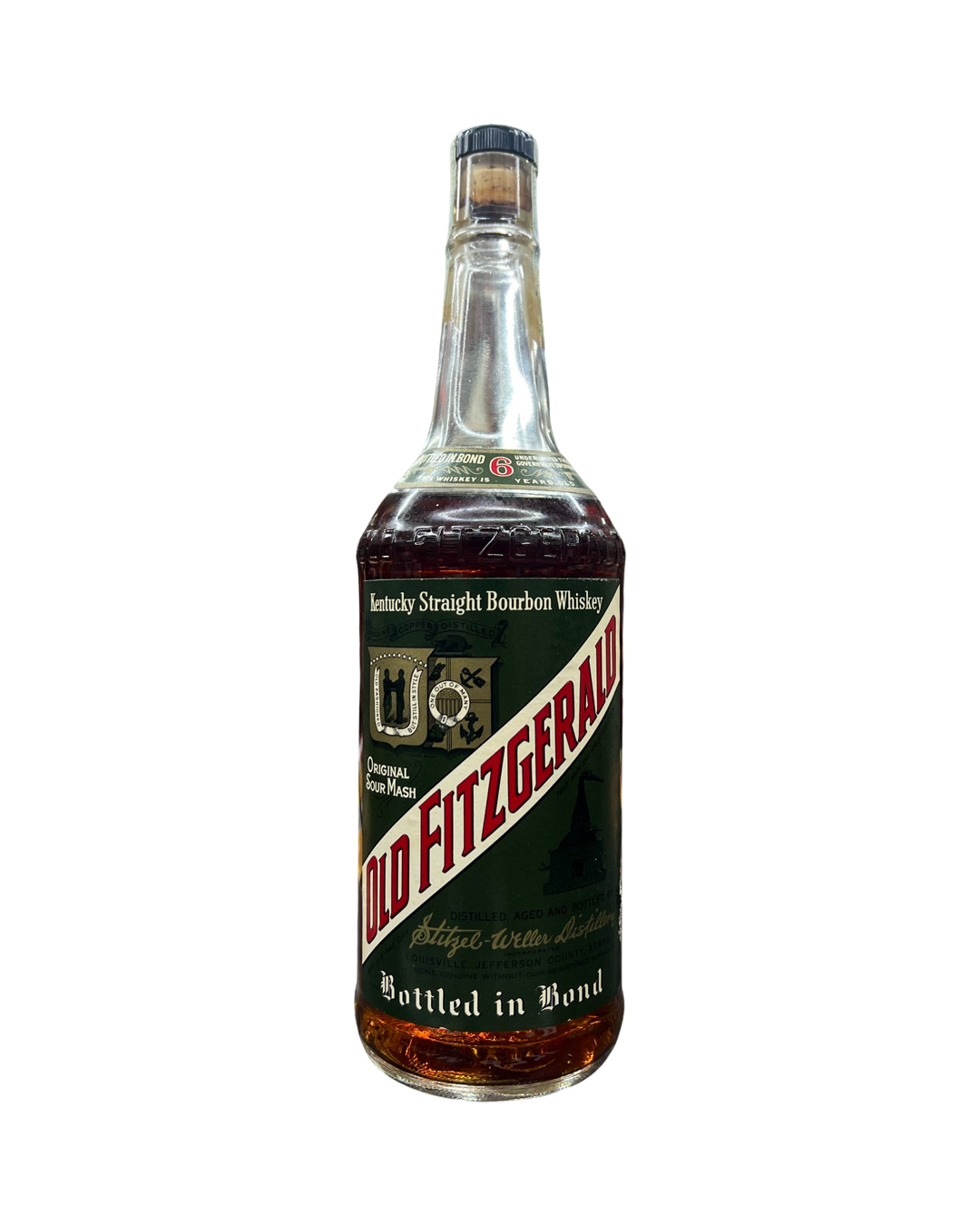 Stitzel Weller Old Fitzgerald Bottled in Bond Bourbon Bottled 1966 - 1 ...