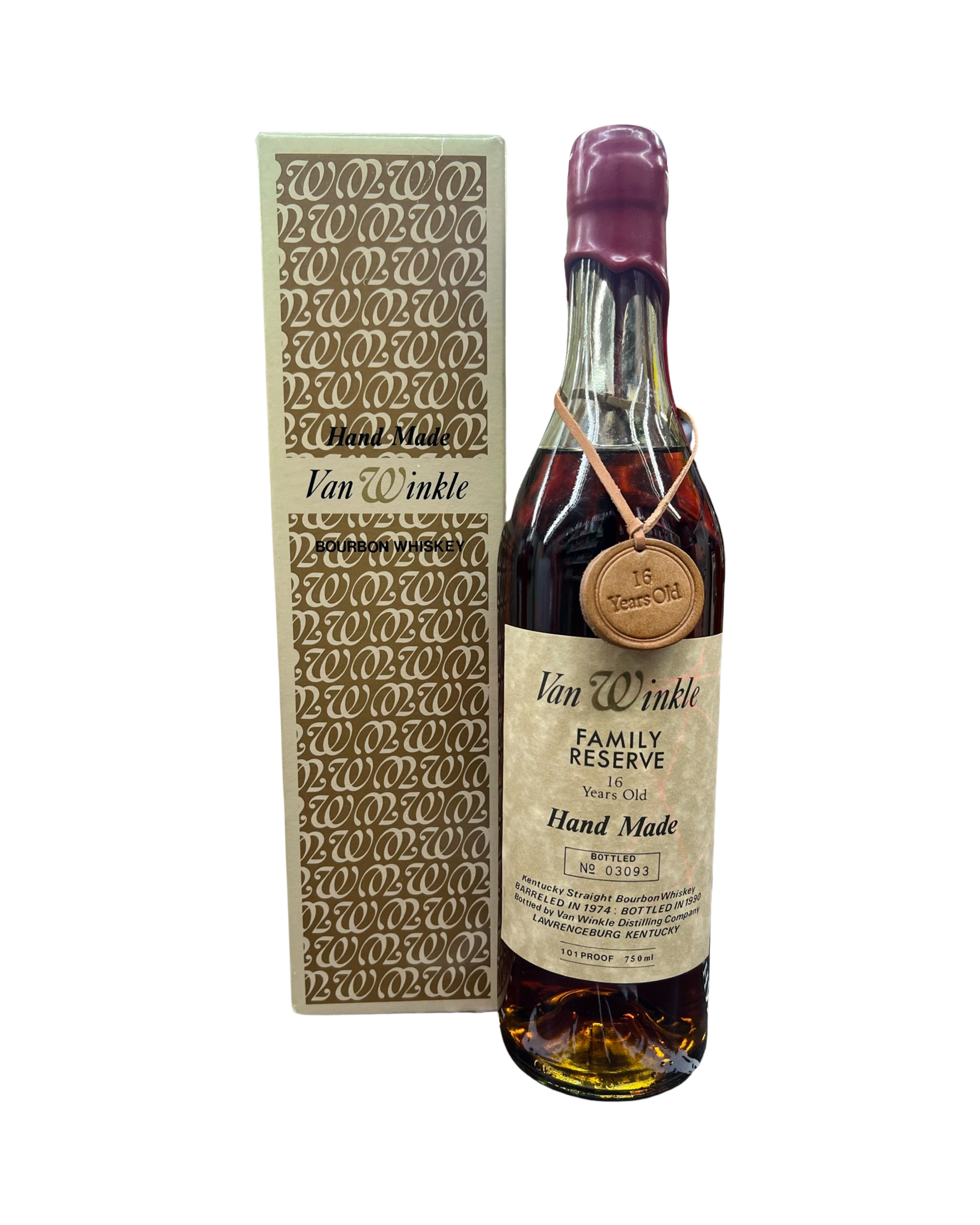 Old Rip Van Winkle Handmade Family Reserve 16 Year Old Old Rip Van Winkle Handmade Family Reserve 16 Year Old