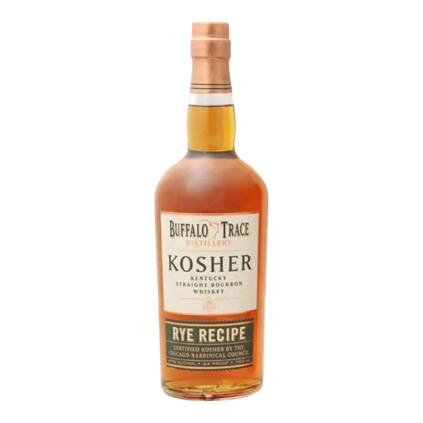 Buffalo Trace Kosher Rye Recipe Straight Bourbon Whiskey 750ml