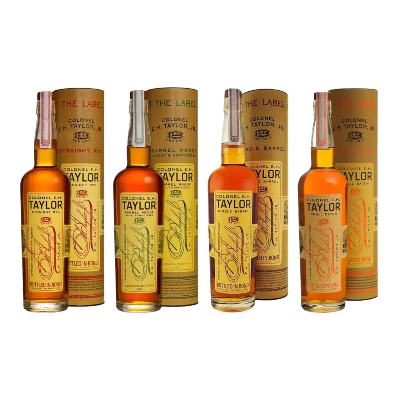 Colonel E.H. Taylor Barrel Proof, Single Barrel, Small Batch & Straigh – El  Cerrito Liquor