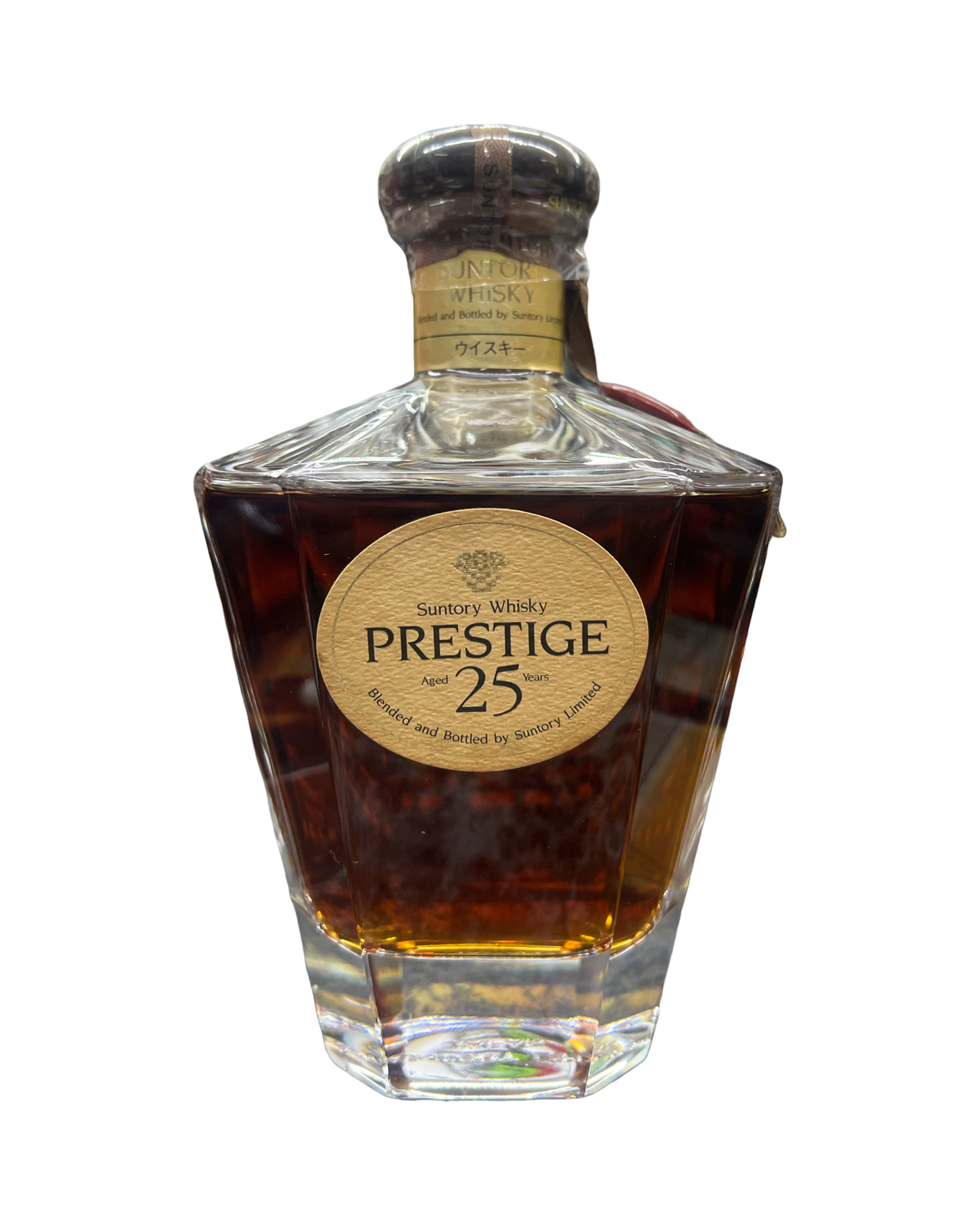 Suntory Prestige 25 Old Year Blended Japanese Whisky 750ml – El Suntory Prestige 25 Old Year Blended Japanese Whisky 750ml – El