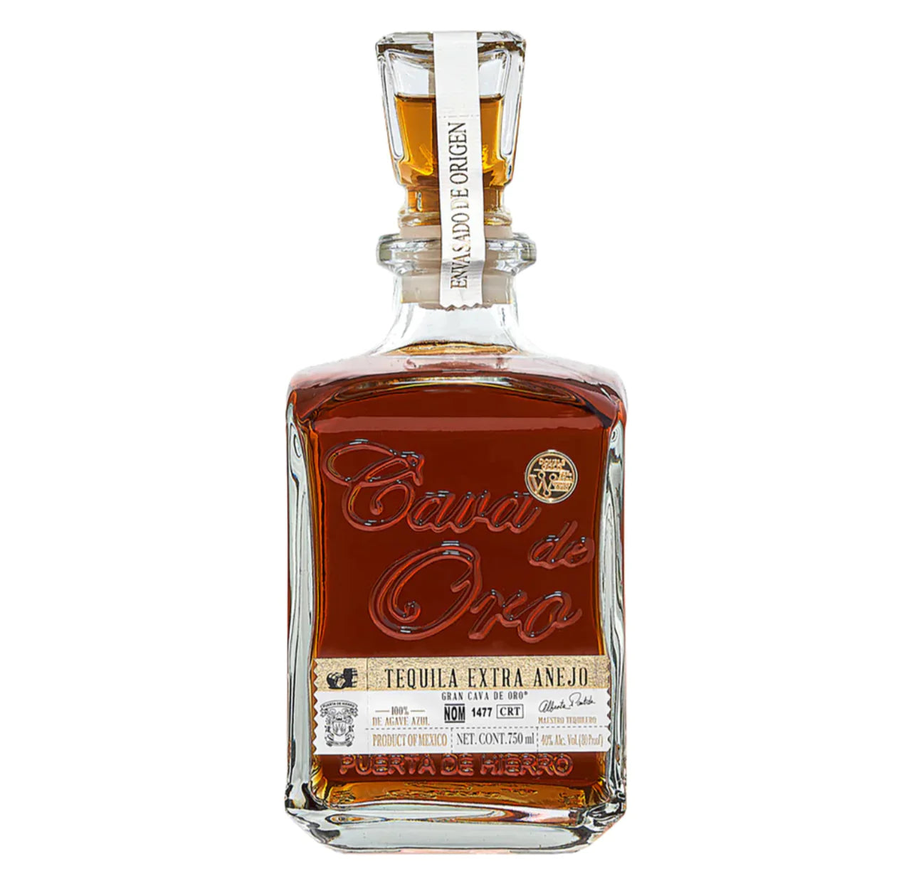 Cava De Oro Extra Anejo Tequila 750ml – El Cerrito Liquor