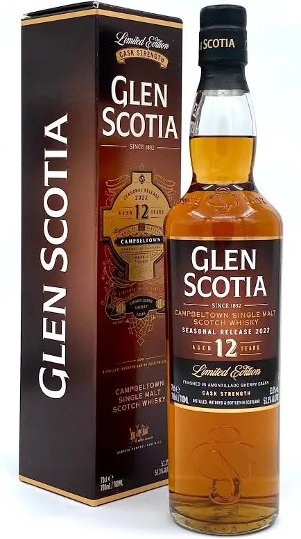 Glen Scotia 12 Year Old Seasonal Release 2022 700ML – El Cerrito