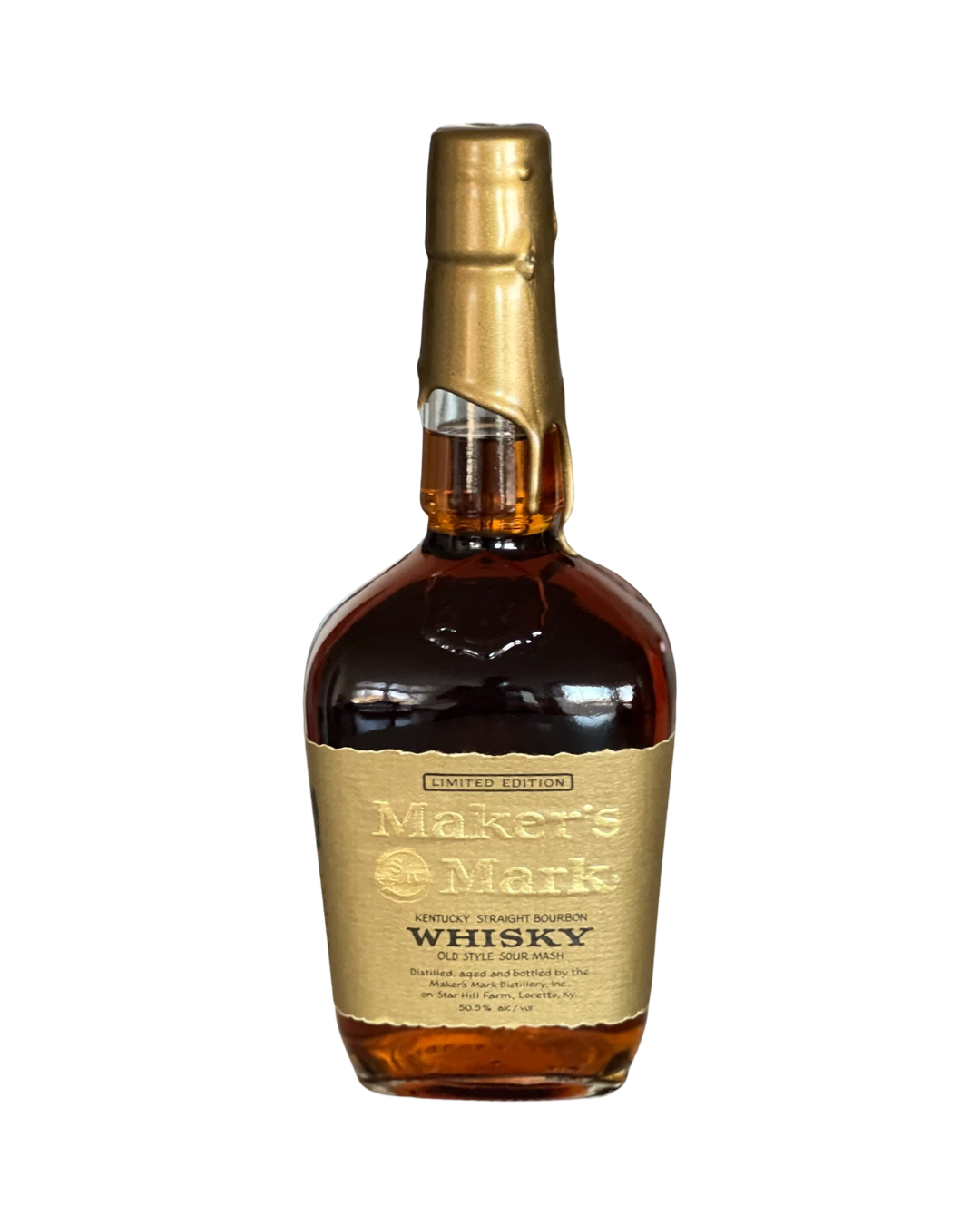 1994 Maker's Mark Gold Label Wax Seal Limited Edition Kentucky 1994 Maker's Mark Gold Label Wax Seal Limited Edition Kentucky