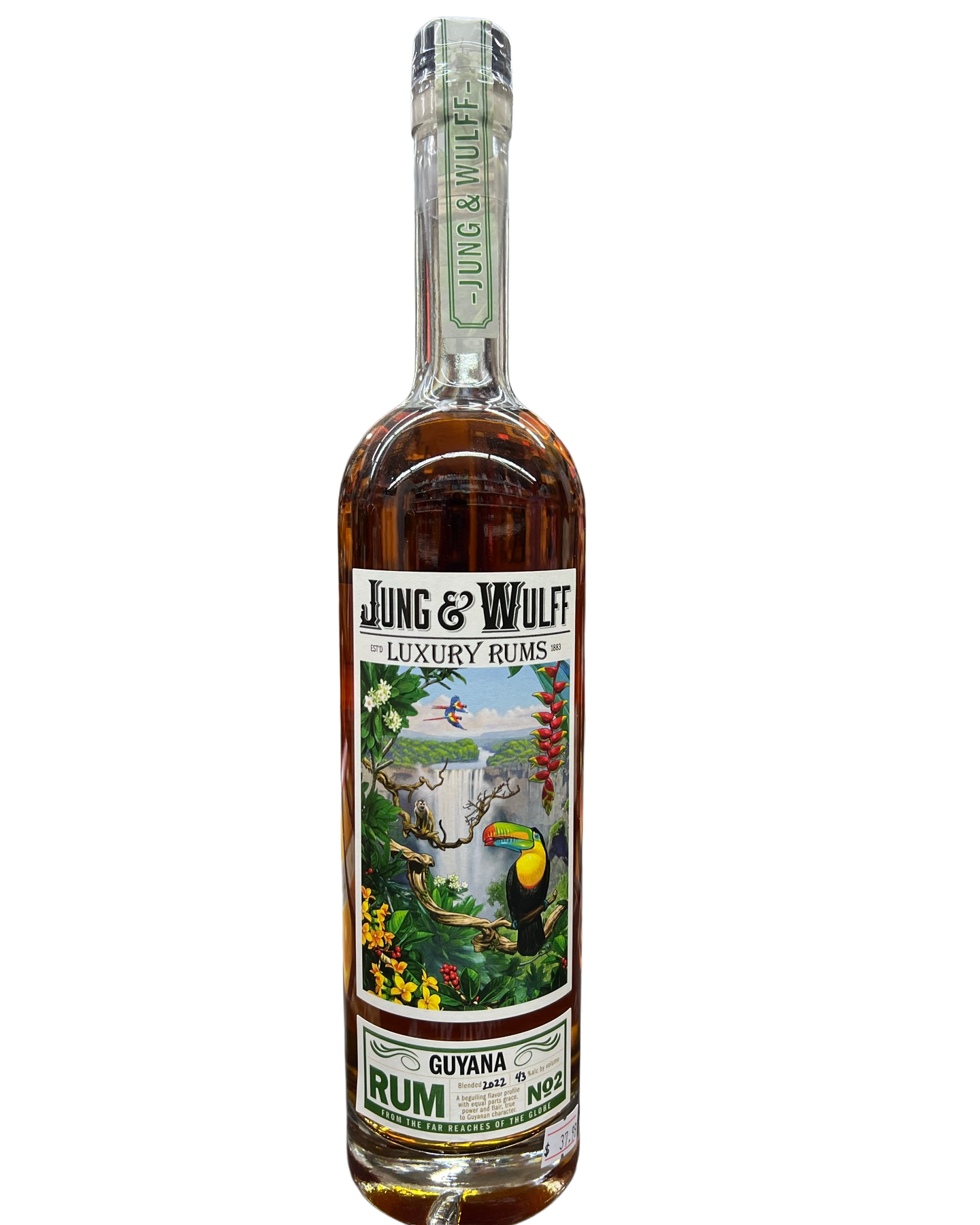 Jung & Wulff Luxury Rums No.2 Rum 750ml – El Cerrito Liquor
