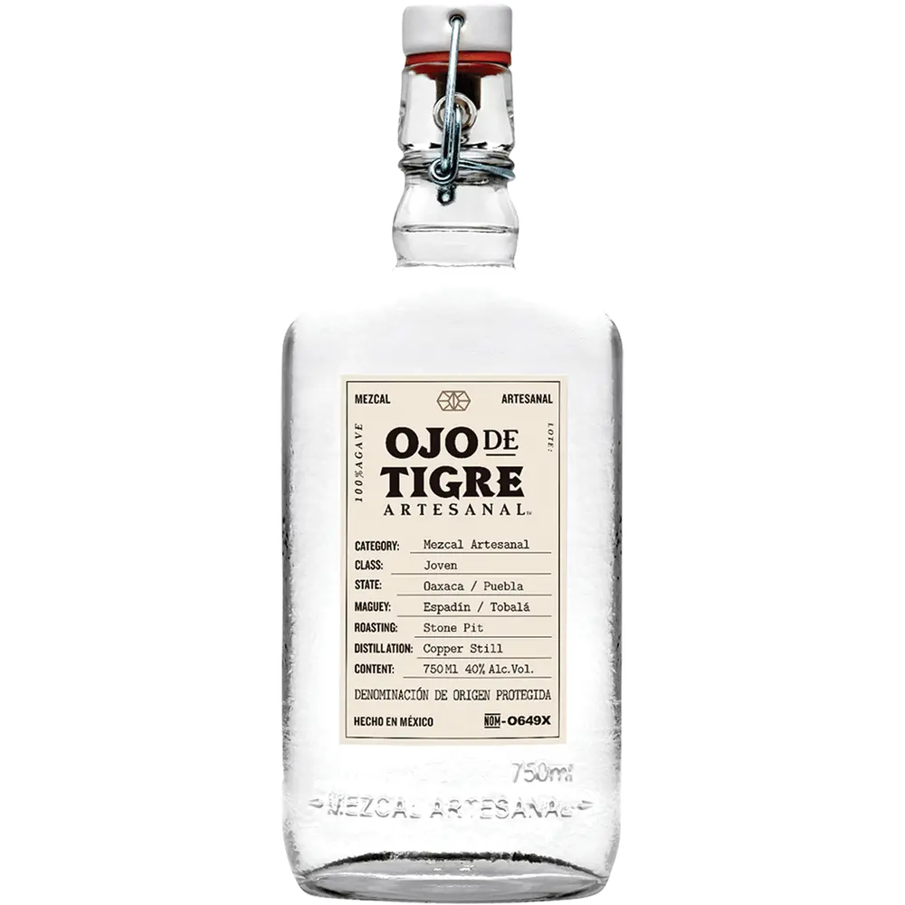 Ojo de Tigre メスカル　750ml Ojo de Tigre Joven Artesanal Mezcal 750ml – El Cerrito Liquor