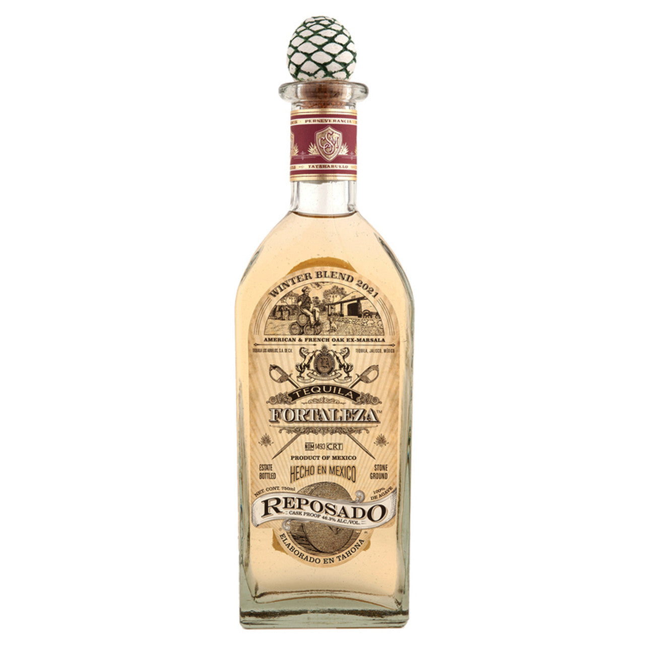 2021 Fortaleza Winter Blend Reposado Tequila 750ml El Cerrito Liquor