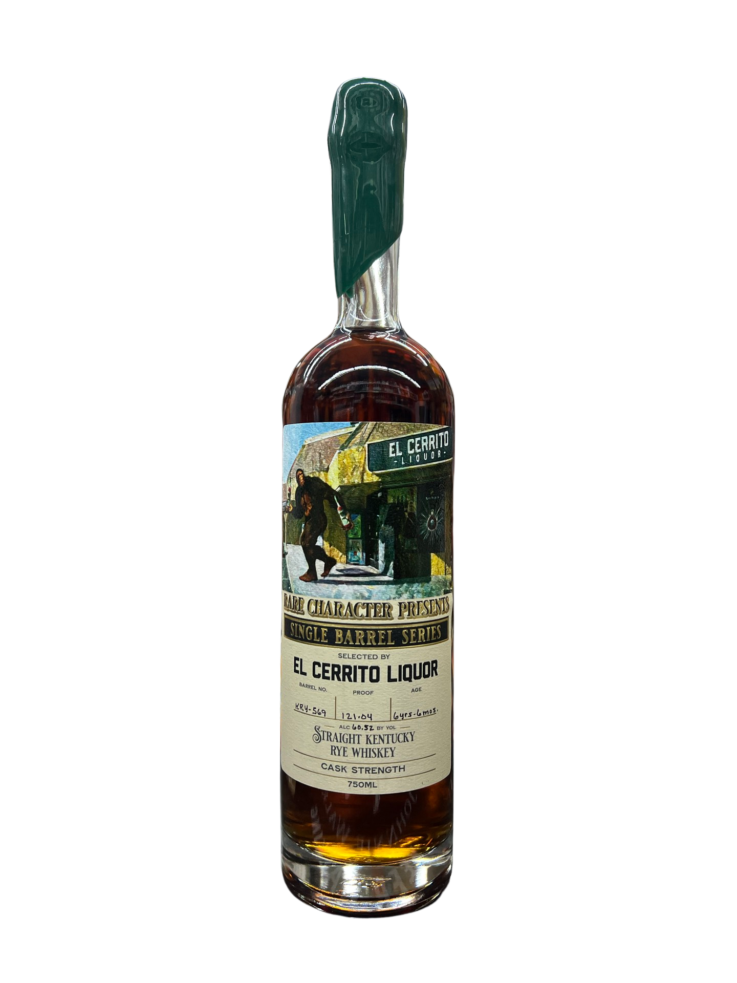 Rare Character Single Barrel Selected By EL Cerrito Liquor Store Pick