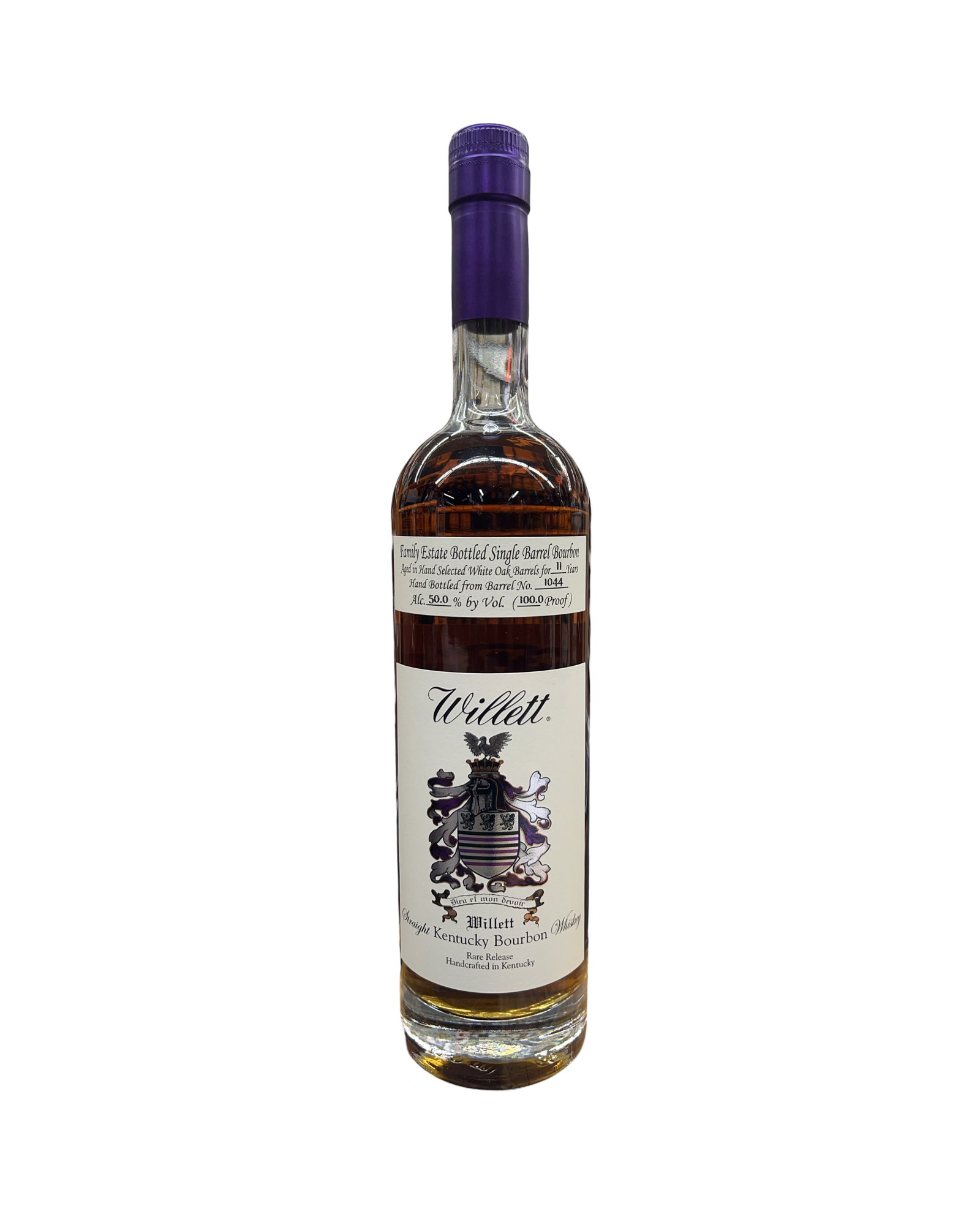 Willett Family Estate Bottled Single Barrel 11 Year Old Barrel No. 1044 Sip Happens Kentucky Straight Bourbon Whiskey