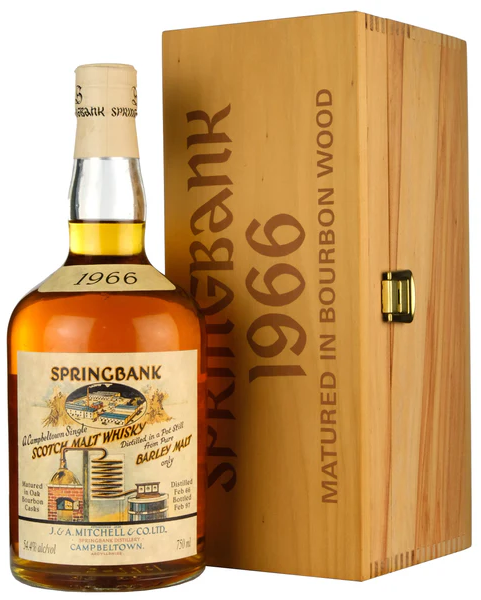 1966 Springbank Local Barley Bourbon Cask 499 Single Malt Scotch