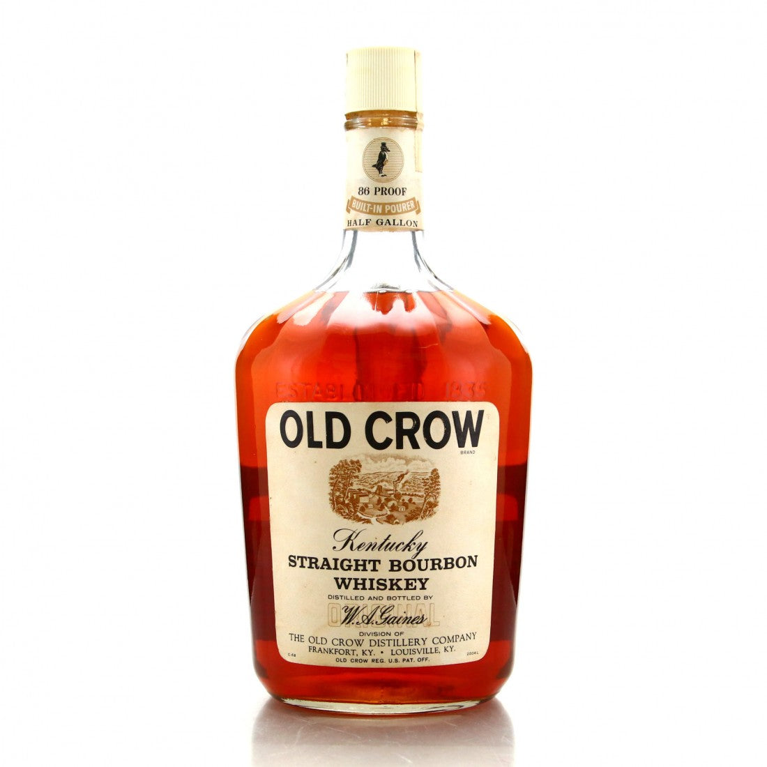 1968 Old Crow Kentucky Straight Bourbon Whiskey