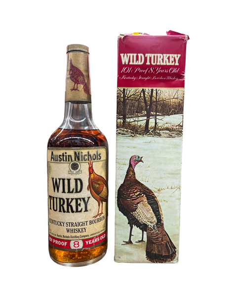 1976 Wild Turkey 8 Year Old 101 Proof Kentucky Straight Bourbon 1976 Wild Turkey 8 Year Old 101 Proof Kentucky Straight Bourbon
