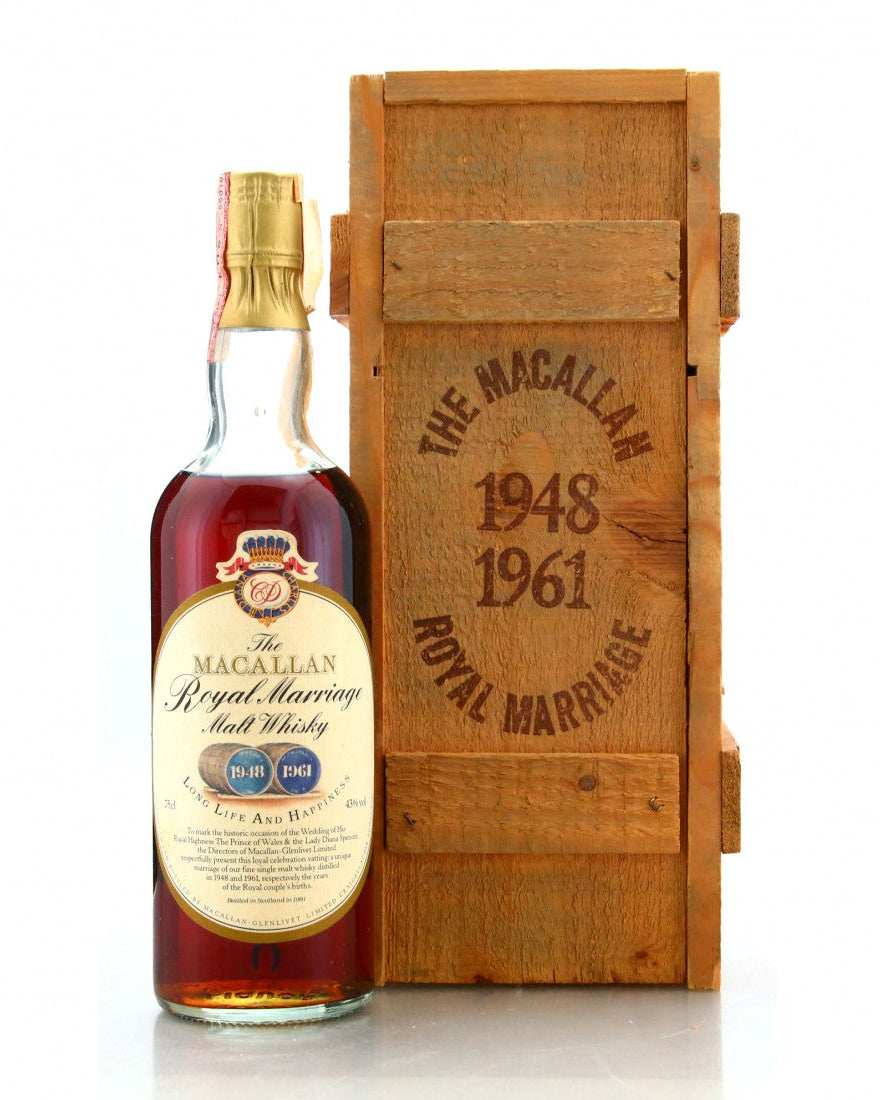 1981 Macallan 1948-1961 Royal Marriage Single Malt Scotch Whisky 750ml
