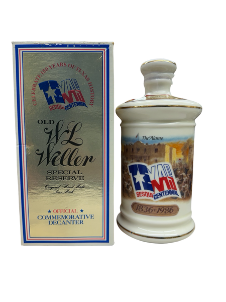 1986 The Old W. L. Weller Special Reserve Bourbon Texas