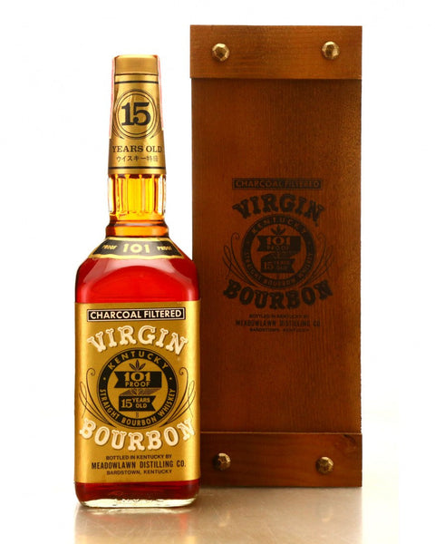 1990 Virgin Bourbon 15 Year Old Kentucky Straight Bourbon Whiskey