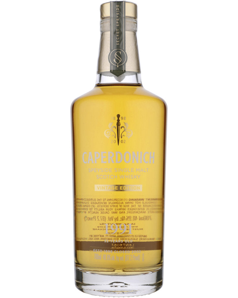 1991 Caperdonich 32 Year Old Single Malt Scotch  Whiskey 700ml