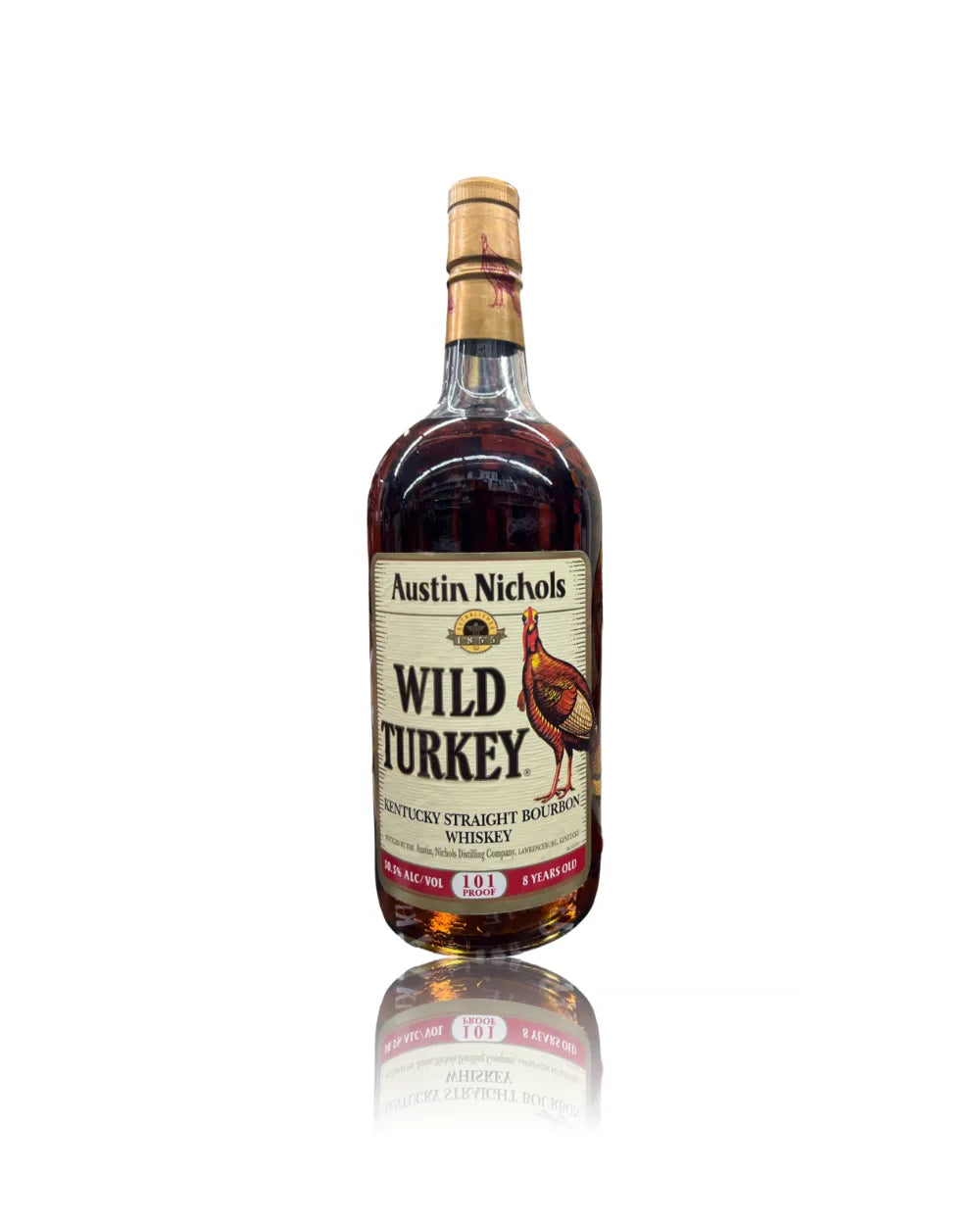 1997 Wild Turkey 8 Year Old Kentucky Straight Bourbon Whiskey 1.14Lt