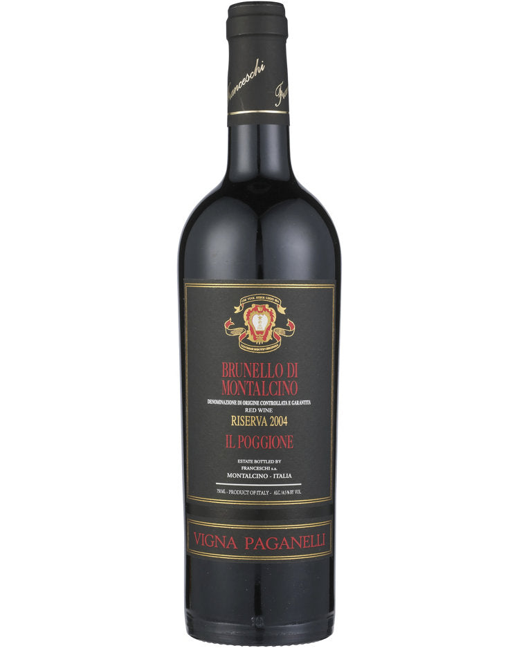 2004 Il Poggione Brunello di Montalcino Riserva DOCG Riserva 750ml