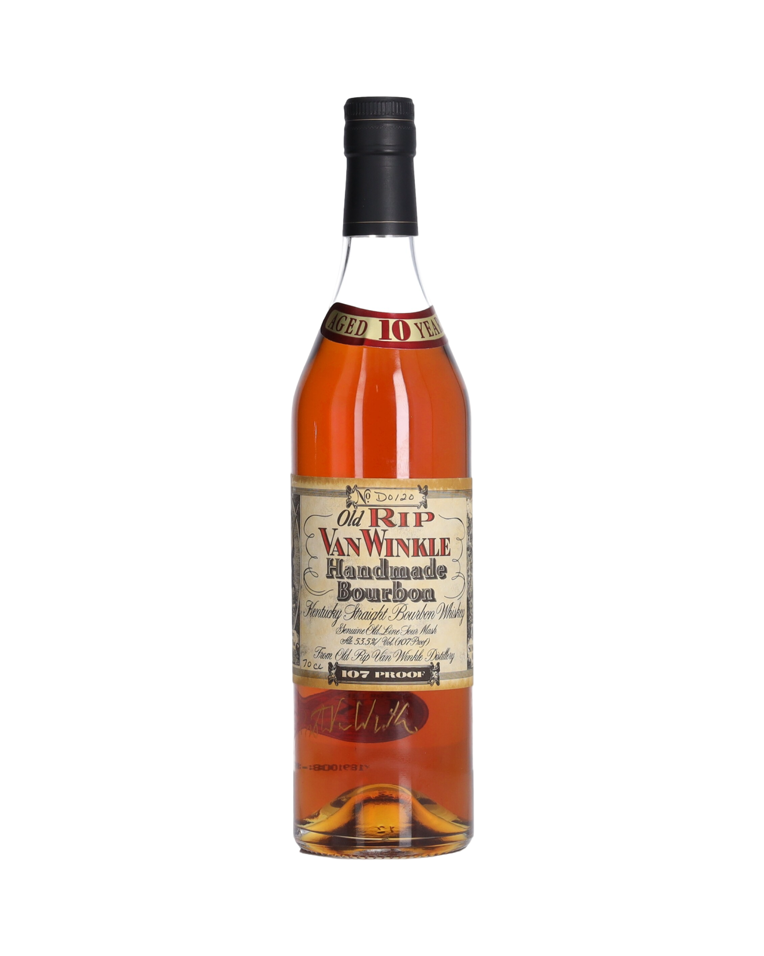 2010 Old Rip Van Winkle Handmade 10 Year Old Kentucky Straight Bourbon Whiskey 700ml