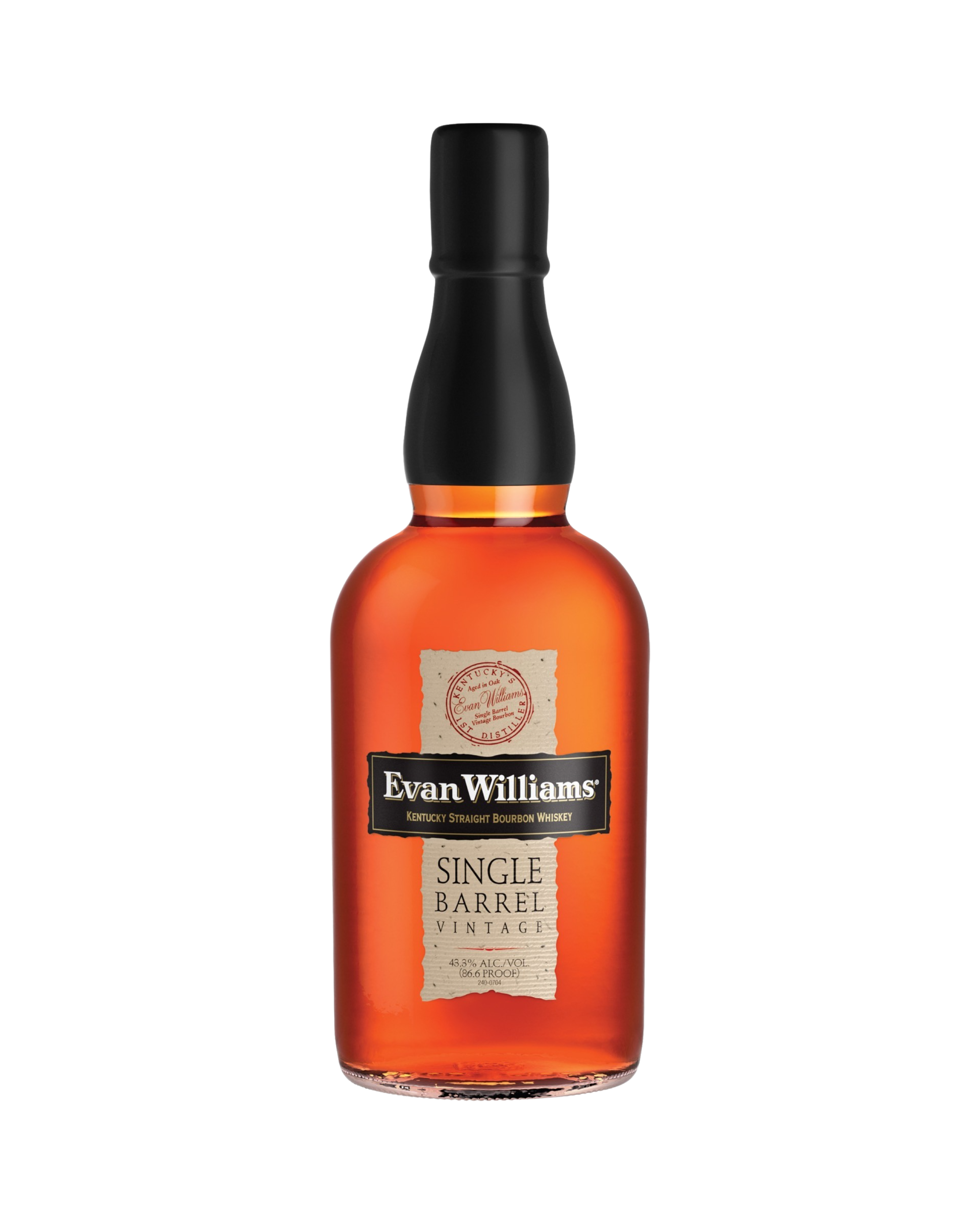 1970 Evan Williams 23 Year Old Kentucky Straight Bourbon Whiskey