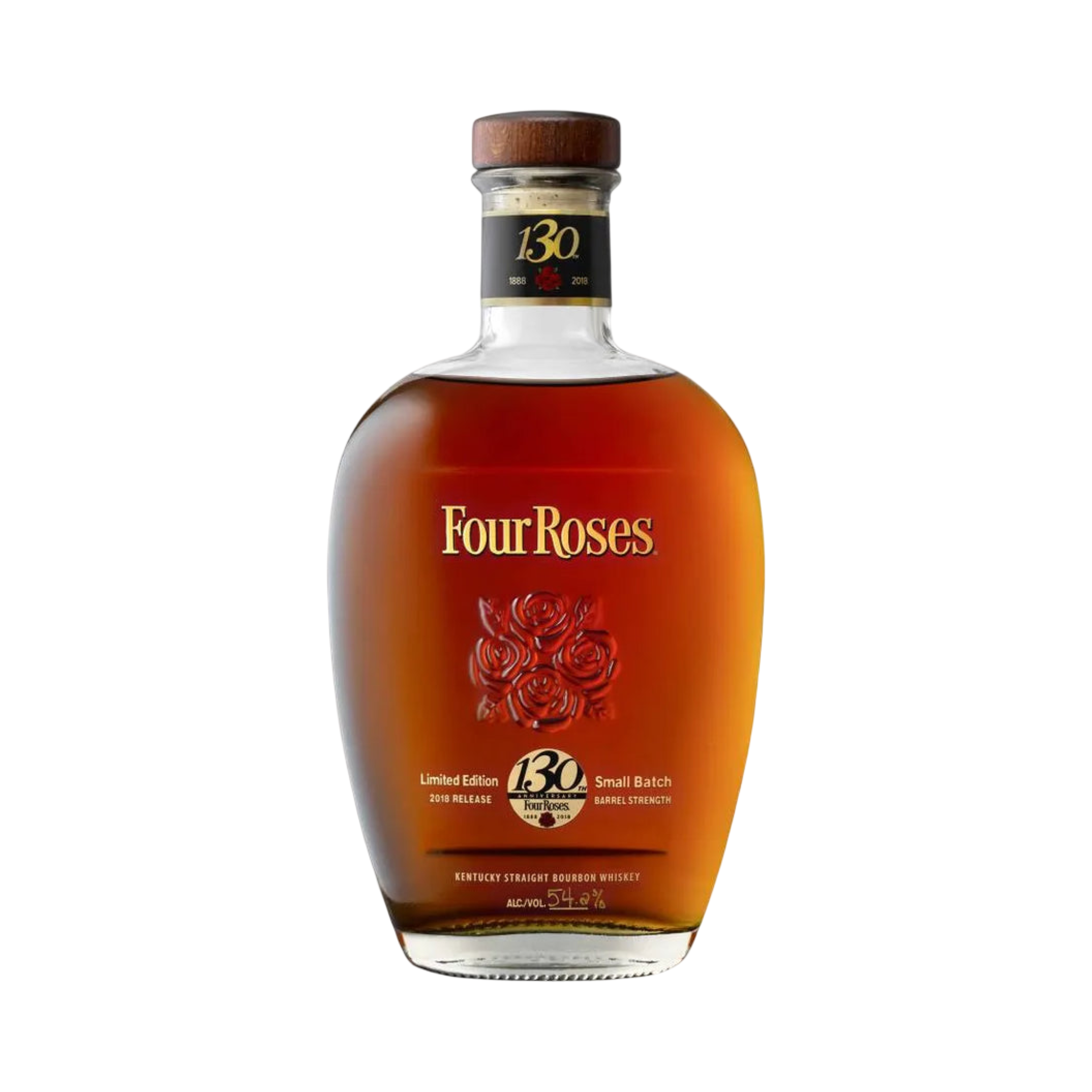 2018 Four Roses 130th Anniversary Limited Edition Small Batch Barrel Strength Kentucky Straight Bourbon Whiskey 750ml