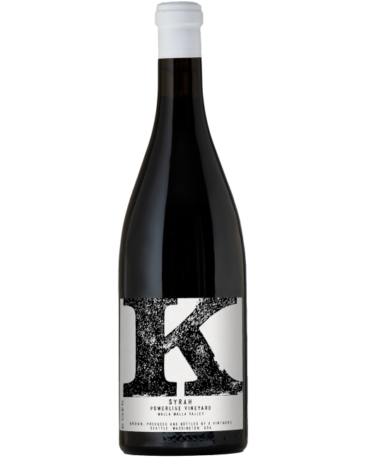 2020 K Vintners Powerline Estate Syrah 750ml