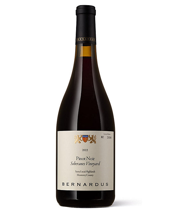 2021 Bernardus Soberanes Vineyard Pinot Noir 750ml
