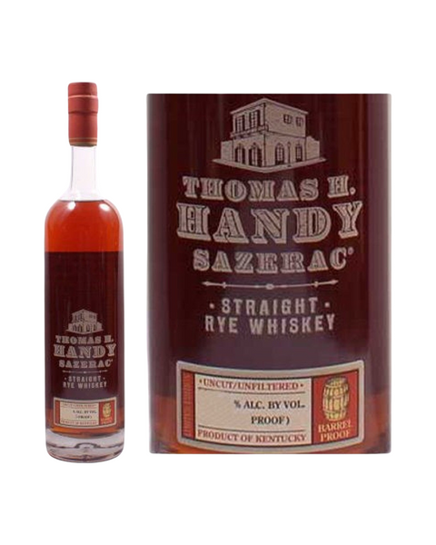 2022 Thomas H. Handy Sazerac Straight Rye Whiskey 750ml – El 2022 Thomas H. Handy Sazerac Straight Rye Whiskey 750ml – El