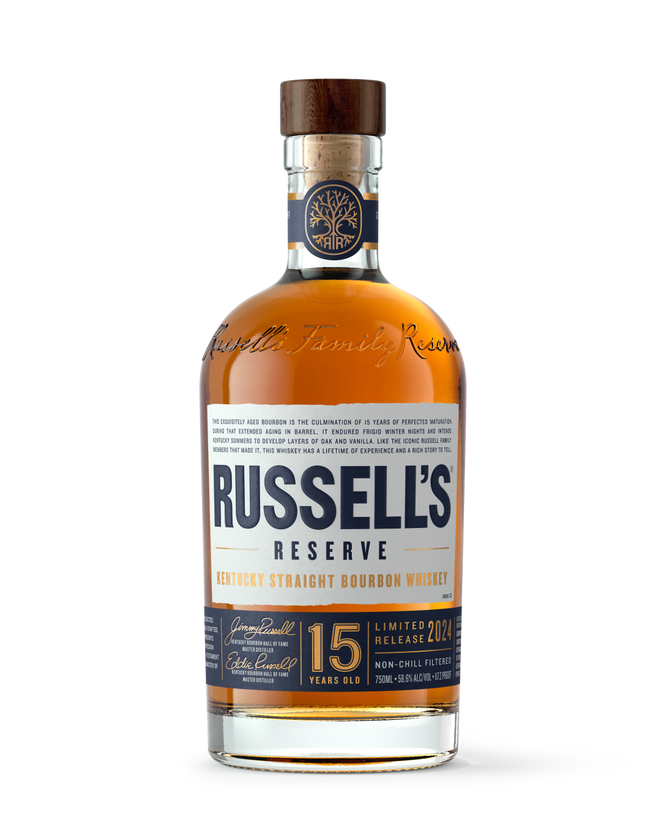 2024 Russell's Reserve 15 Year Old Kentucky Straight Bourbon Whiskey 750ml