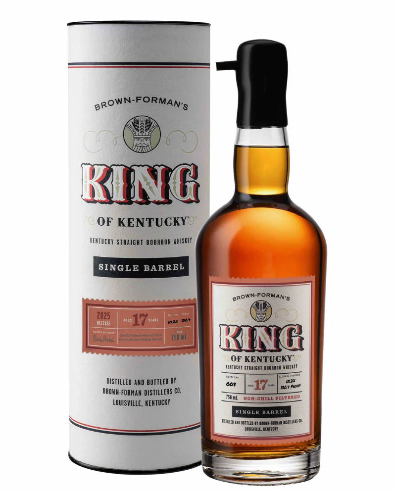2025 Brown Forman's King Of Kentucky 17 Year Old Single Barrel Bourbon Whiskey