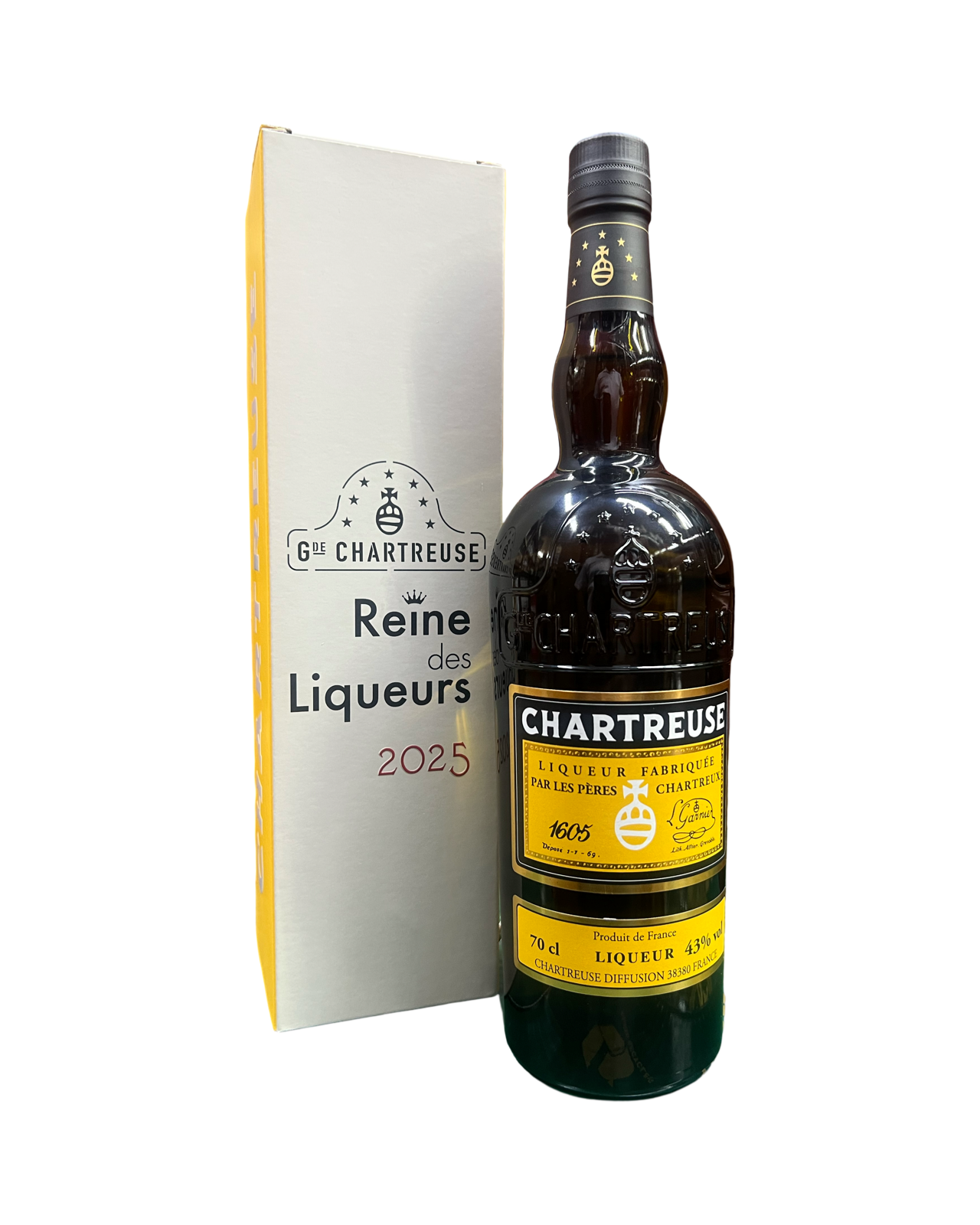 2025 Chartreuse Reine des Liqueurs Jaune Liqueur 700ml – El