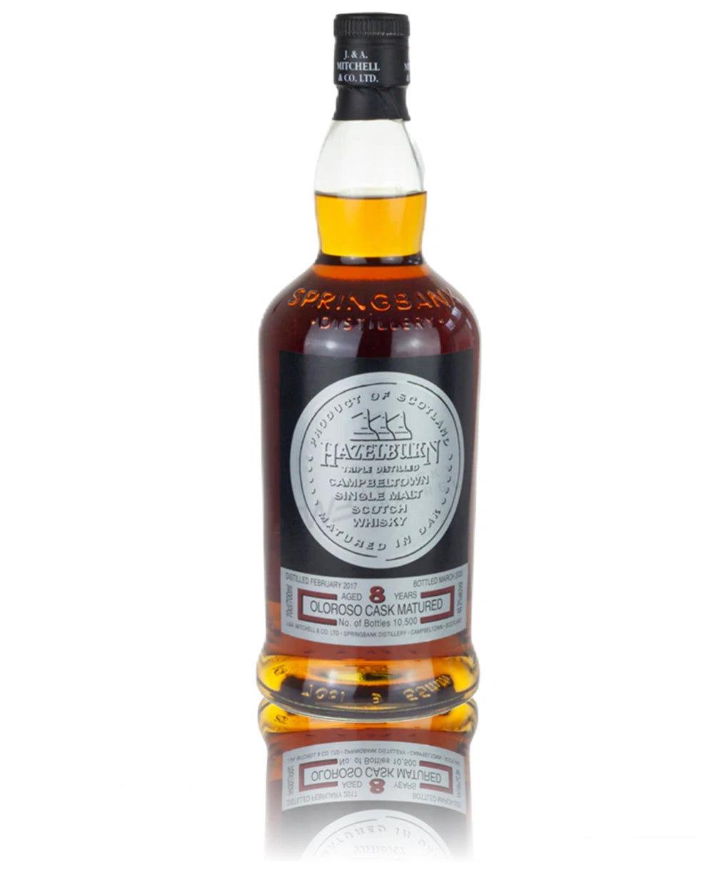 2025 Springbank Hazelburn 2017 Oloroso Cask 8 Year Old Single Malt Scotch Whisky