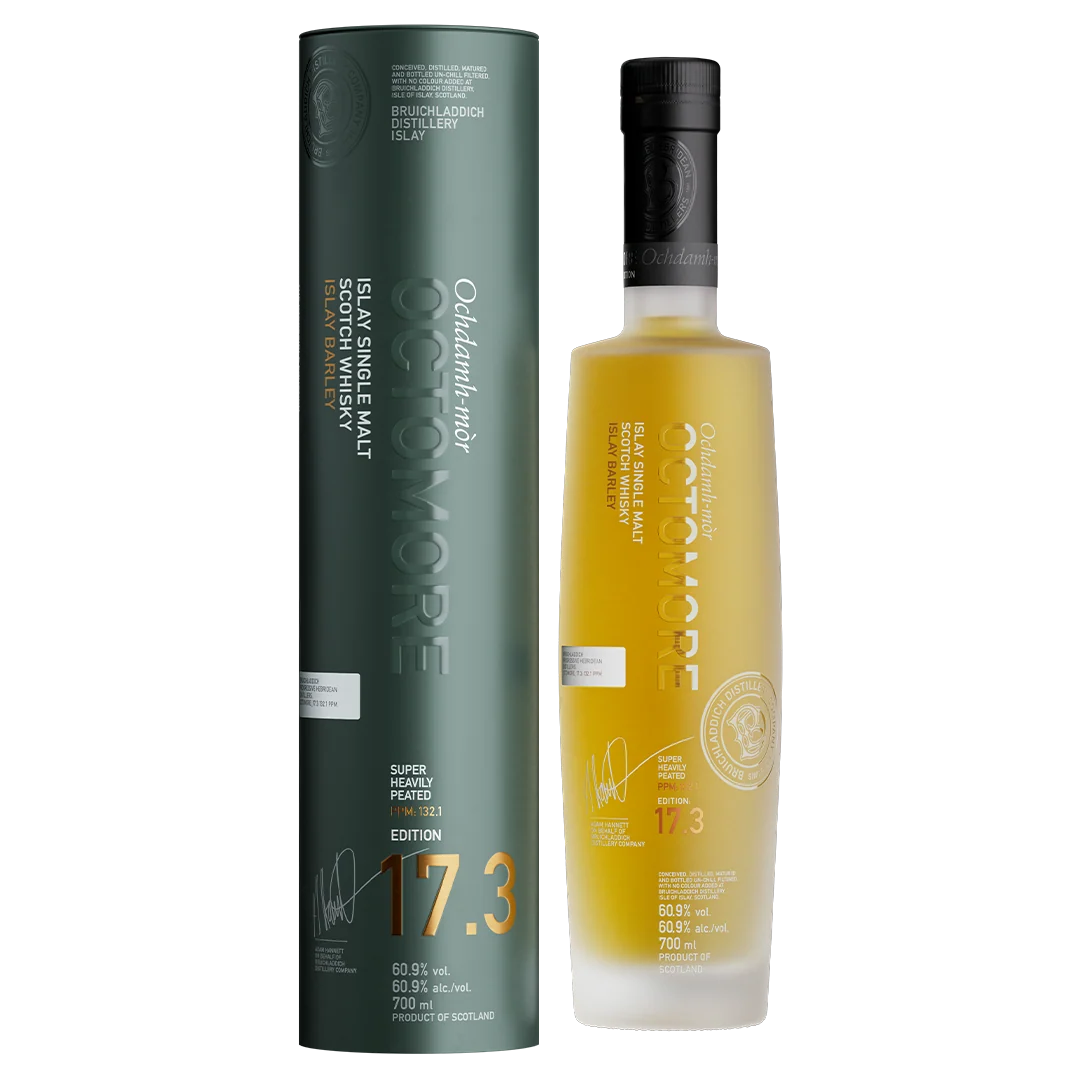 Bruichladdich Octomore 17.3 Edition Super Heavily Peated Islay Single Malt Scotch Whisky