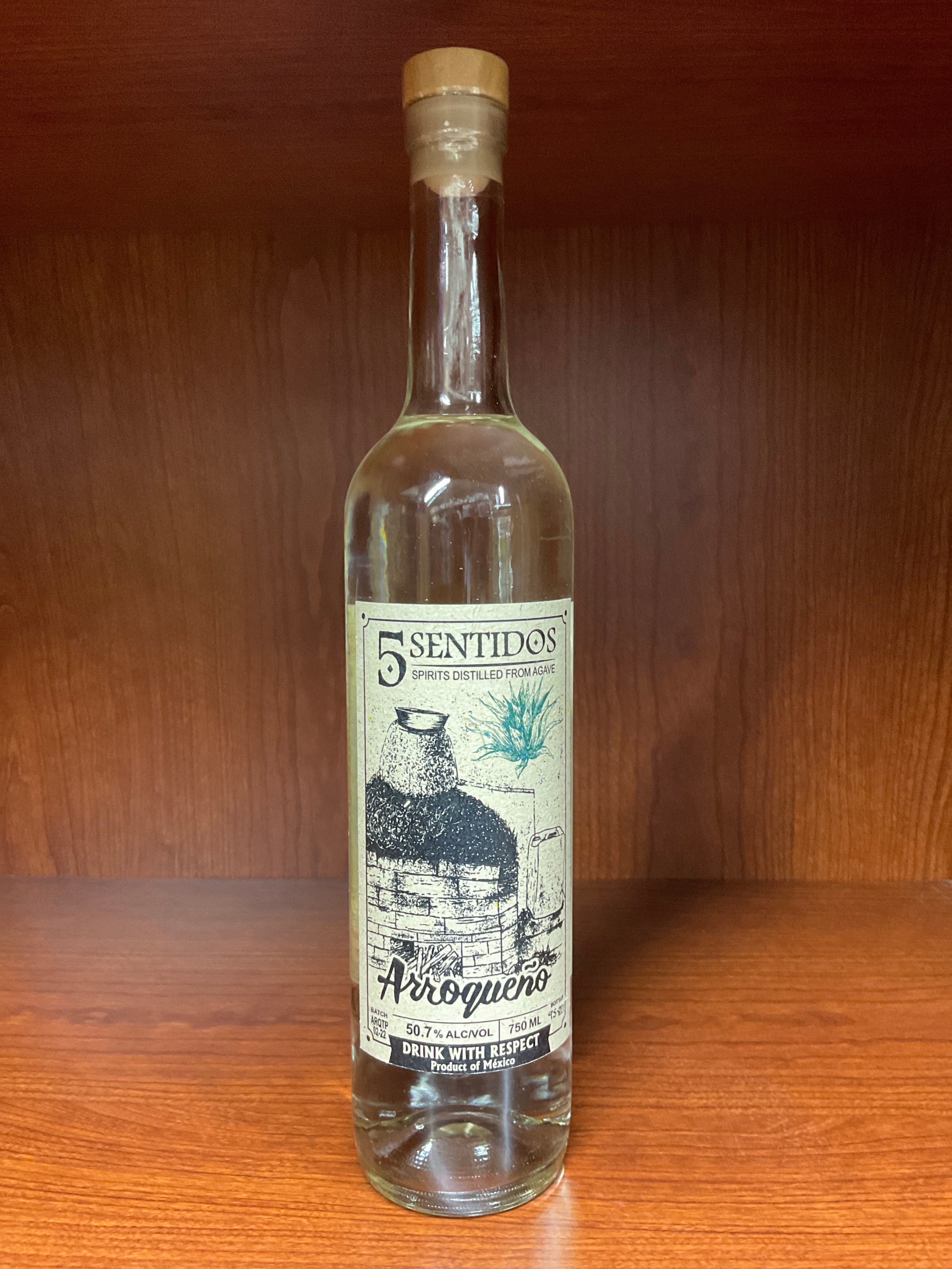 5 Sentidos Arroqueno Agave Spirit