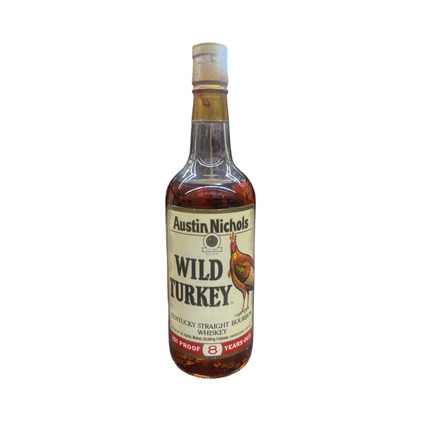 ワイルドターキー8 Years Old Bourbon Whiskey 1988 Wild Turkey 8 Year Old Kentucky Straight Bourbon Whiskey