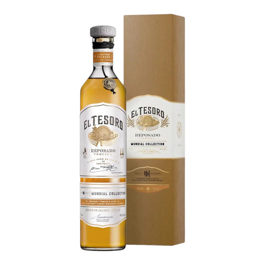 El Tesoro de Don Felipe Mundial Collection Aged in Basil Hayden Toast Edition Reposado Tequila 750ml