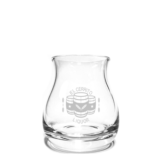 Glencairn® Burns Dram Glass (Engraved El Cerrito Liquor Logo)