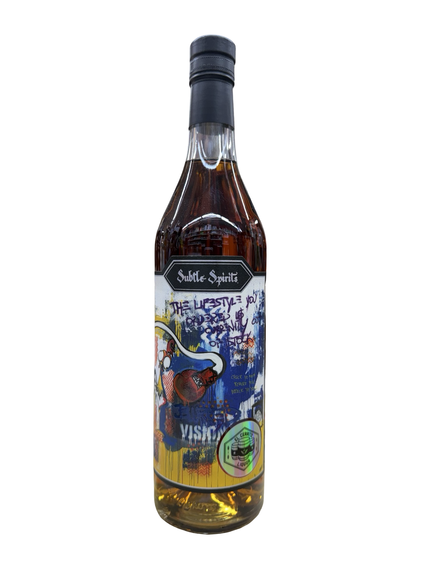 Subtle Spirit El Cerrito Liquor Exclusive Single Barrel Vol. 5 BC-107 125.6 Proof Straight Bourbon Whiskey
