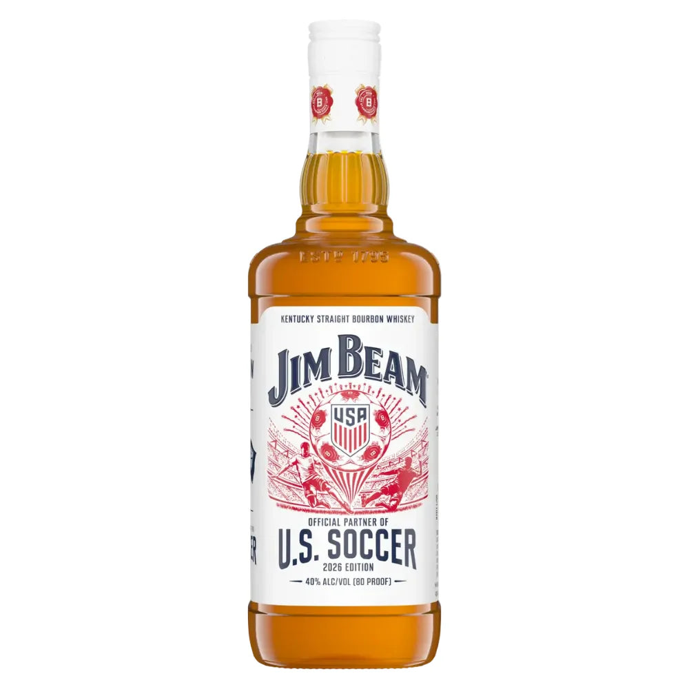 2026 Jim Beam Limited Edition US Soccer Kentucky Straight Bourbon Whiskey