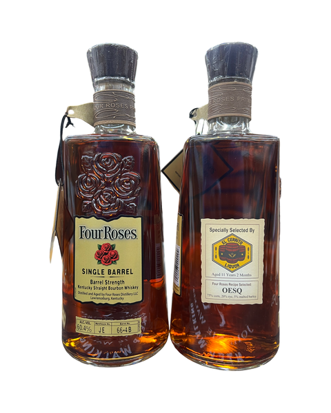 Four Roses 11 Year Old Private Selection Single Barrel OESQ El Cerrito Liquor Store Pick Kentucky Straight Bourbon Whiskey (Limit 2)