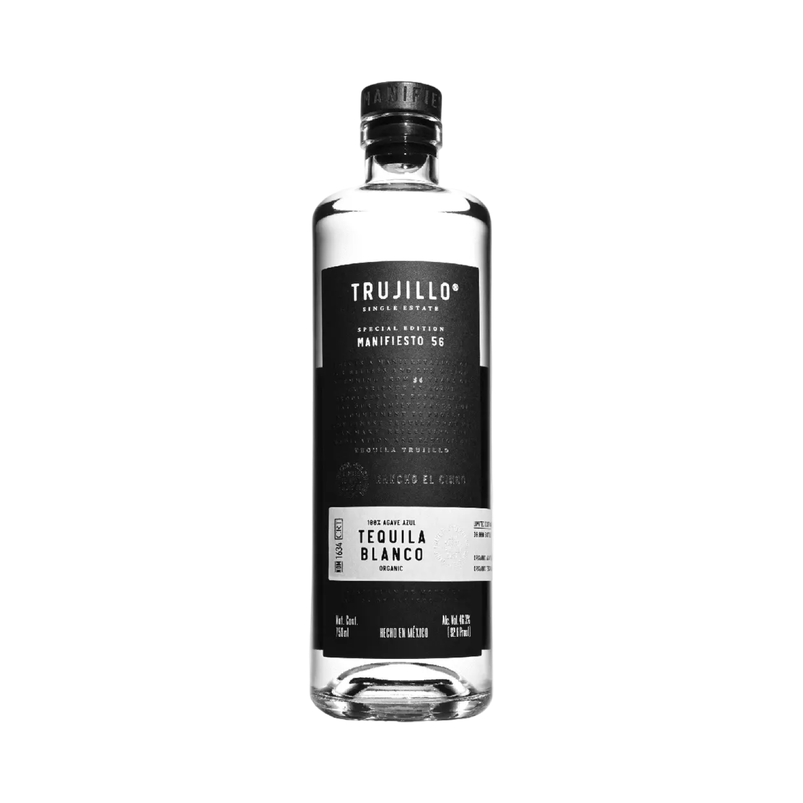 Trujillo Manifesto 56 Blanco Tequila 750ml
